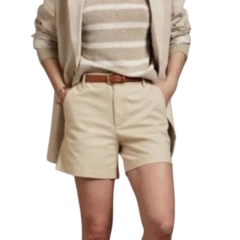 Banana Republic Authentic Flat Front Chino 5” Shorts Size 10